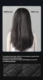 5 in 1 Professional Hair Dryer, with Hot and Cold Air Functionality - Lightweight and Thermostatic Styling Tool for Smooth Hair - Image 10