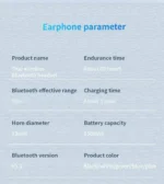 Air pro5 Earphones TWS Max Wireless Bluetooth In Ear Earbuds Sport Noise Cancelling Headset For iPhone Xiaomi Huawei Headphone - Image 12