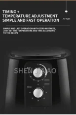 6.5L Air Fryer TC-JD01A Household Large Capacity Electric Fryer Smart Multi-function Oven Kitchen Baked Egg Tart/Roast Chicken - Image 13