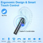 Wireless Earbuds, Bluetooth 5.3 Headphones In Ear with 4 ENC Mics, 40H Playtime LED Display Wireless Earphones. - Image 5