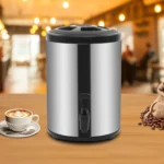 8L Stainless Steel Insulated Beverage Dispenser, Hot & Cold Beverage Dispenser with Faucet Tripod for Coffee Tea Water Milk Soup - Image 8
