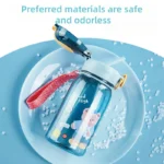 400ml Kids Water Sippy Cup With Straw Cartoon Water Bottles Outdoor Portable Drink Bottle Children's Lovely Cup Leakproof Water - Image 4