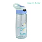 500ml Kids Water Bottle With Straw BPA Free Children Drinking Healthy School Cup - Image 11
