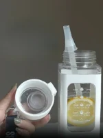 700ml/900ml Sports Water Bottle Portable Sippy Cup Suitable for Outdoor Sports Cycling and Carrying Juice Milk Drinkware - Image 4