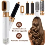 5in1 Electric Hair Dryer Blow Curler Set Detachable Styler Hot Air Brush Salon - Image 7