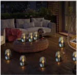 LED Solar Candles Light Flameless Rechargeable Night Light For Wedding Party Garden Decor Outdoor Waterproof Solar Candles Lamp - Image 8