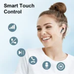 Wireless Earbuds, Bluetooth 5.3 Headphones In Ear with Dual Mic, 35H Wireless Earphones Sport with ENC Noise Canceling Mic. - Image 6