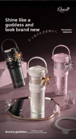New Style High-Aesthetic "Goddess" Insulated Cup - Large-Capacity Car-Mounted Ceramic Coffee Travel Cup & Premium Portable Water - Image 8