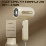 1900W Negative Ion Hair Dryer Low Noise Strong Wind Fast-Drying with Nozzle for Home and Travel Hair Dryer Portable - Image 2