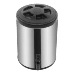 8L Stainless Steel Insulated Beverage Dispenser, Hot & Cold Beverage Dispenser with Faucet Tripod for Coffee Tea Water Milk Soup - Image 10