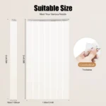 7*PVC Door Curtains 1.05*2m Strip Door Curtain Clear Shading Curtain Strip for Warehouses,Factories,Supermarkets,Halls,Homes,Etc - Image 6