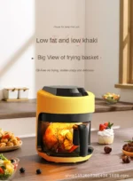 2025 Multifunctional 220V air fryer household transparent visualization fully automatic air fryer small capacity electric fryer - Image 8