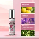 Cupid Cologne Men's Perfume Lasting Charm Temptation Body Spray 50ml Ambergris Portable Perfume - Image 21