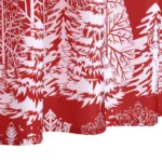 72x72 Inch Christmas Shower Curtain Christmas Tree and Snowflake Fabric Shower Curtain for Bathroom Bathtubs Decor - Image 10