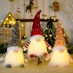1~4PCS 2025 Christmas Decoration for Home Santa Claus Plush Doll 30cm Navidad Party Decor Xmas Ornaments New Year Gift - Image 13