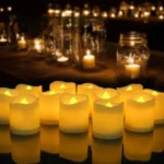 Flameless LED Votive Candles Set 100+Hour Lasting Electric Candles Battery Operated Tealight - Image 4