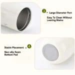 Stainless Steel 316 Vacuum Insulated Tumbler Cup with One Push Open Lid Leak Proof Thermal Flask for Hot And Cold Drinks - Image 19