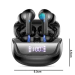 Wireless Earbuds, Bluetooth 5.3 Earbuds Stereo Bass, iNoise Cancelling Mic, Earphones IPX7 Waterproof Sports, 35H Playback. - Image 6