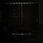 2-Panel Pink Starry Night Blackout Curtains 2 Layer Hollow-Out Star Design Light Blocking Drapes For Bedroom Elegance Curtains - Image 15