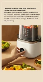 Desktop 220v 1000W Portable Air Fryer 2L Capacity Visible Household Transparent Visible Air Fryer Led Touch Screen Panel Air Fr - Image 18