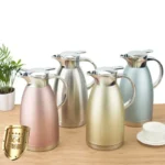 High Capacity Vacuum Insulation Pot 304 Stainless Steel Thermos Bottle Water Jug Double Layer Insulated Coffee Pots Tea Kettle - Image 2