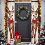 Christmas Hanging Door Banner Merry Christmas Decoration for Home - Image 16