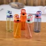 500ml Kids Water Bottle With Straw BPA Free Children Drinking Healthy School Cup - Image 5