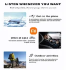 Xiaomi Bluetooth Earphones Wireless Xiaomi Headphones Earbuds Headsets TWS Fone HIFI With Mic Hearding Aids For Sports Phones - Image 3