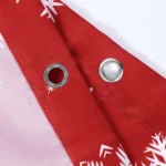 72x72 Inch Christmas Shower Curtain Christmas Tree and Snowflake Fabric Shower Curtain for Bathroom Bathtubs Decor - Image 5