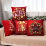 Christmas Cushion Cover Decoration Home Santa Decorations - Image 6