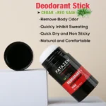 50g Cedar Red Sage Scented Deodorant Stick Men Women Long Lasting Deodorant Daily Use - Image 4
