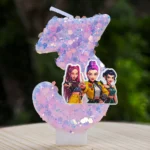 Kpop Demon Hunters Theme Candle 3D Number 0-9 Kids Birthday Cake Decoration Baby Shower Anime Party Accessories Supplies - Image 31