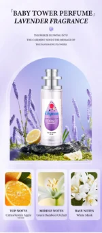 Baby Powder Tower Milk+Rice Perfume Spray,Floral Fruity Women Scent,Citrus/Musk/Sandalwood Vanilla/Oak/Vetiver Light Fragrance - Image 18