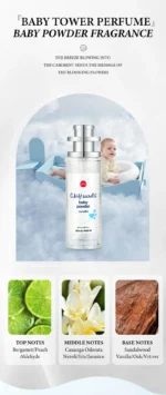 Baby Powder Tower Milk+Rice Perfume Spray,Floral Fruity Women Scent,Citrus/Musk/Sandalwood Vanilla/Oak/Vetiver Light Fragrance - Image 16