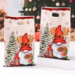 10/25/50pcs Christmas Cute Gift Bags Christmas Party Decoration 2025 Xmas Santa Claus Handbags - Image 5
