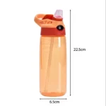 500ml Kids Water Bottle With Straw BPA Free Children Drinking Healthy School Cup - Image 6