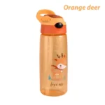 500ml Kids Water Bottle With Straw BPA Free Children Drinking Healthy School Cup - Image 12