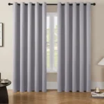 【Lifeideas】Solid Colour Grommet Top Polyester 100% Blackout Curtains Pair Home Decoration Windows Doors - Image 21