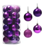 Colorful Christmas Balls Ornaments Merry Christmas Decorations For Home - Image 16