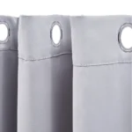 【Lifeideas】Solid Colour Grommet Top Polyester 100% Blackout Curtains Pair Home Decoration Windows Doors - Image 13