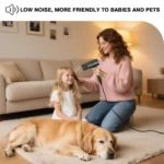 Professional Salon 3200W Hair Dryer,Features Negative Ion Generation&Heat Protection, 3-nozzle,Suitable for Home,Travel,Hotel - Image 12