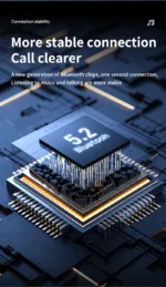 Bone Conduction Wireless Earphone Sport Swimming Bluetooth Compatible Headphone Hand Free With Mic For Sports Earbuds - Image 10