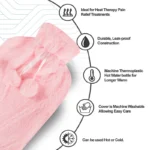 2L Luxury Hot Water Bottle with Faux Fur Cover - Soft & Fluffy High-Quality Rubber - Image 3