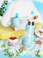 400ml Sanrio Kuromi Cartoon Thermo Bottle Cute Vacuum Flasks Stainless Steel Water Cup Insulation Vacuum Insulation Cup - Image 4