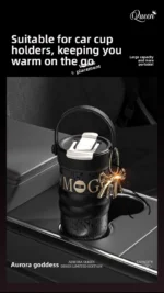 New Style High-Aesthetic "Goddess" Insulated Cup - Large-Capacity Car-Mounted Ceramic Coffee Travel Cup & Premium Portable Water - Image 18