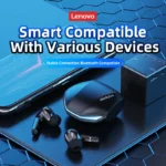100% Original Lenovo GM2 Pro Bluetooth V5.3 TWS Wireless Earphones Stereo Sport Earbuds Game Music Dual Mode Low Latency Headset - Image 2