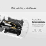 Xiaomi Compact Hair Dryer H101 Mijia 1600W Foldable 50M Negative Ions 15m/s Airflow Dual Heat and Speed Modes 220V With Adapter - Image 12