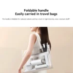 Xiaomi Compact Hair Dryer H101 Mijia 1600W Foldable 50M Negative Ions 15m/s Airflow Dual Heat and Speed Modes 220V With Adapter - Image 5