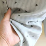 Women's Pajama Set 100% Cotton Gauze Vertical Strip Love Long Sleeve Two piece set - Image 16