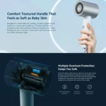 Xiaomi Water Ionic Hair Dryer H500 1800W Wind 20m/s 8 Airflow Modes Hot and Cold Circulating Air Mode Quick Dry Profession Care - Image 14